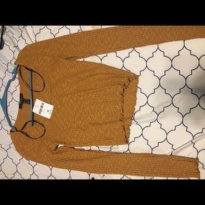 yellow forever 21 top